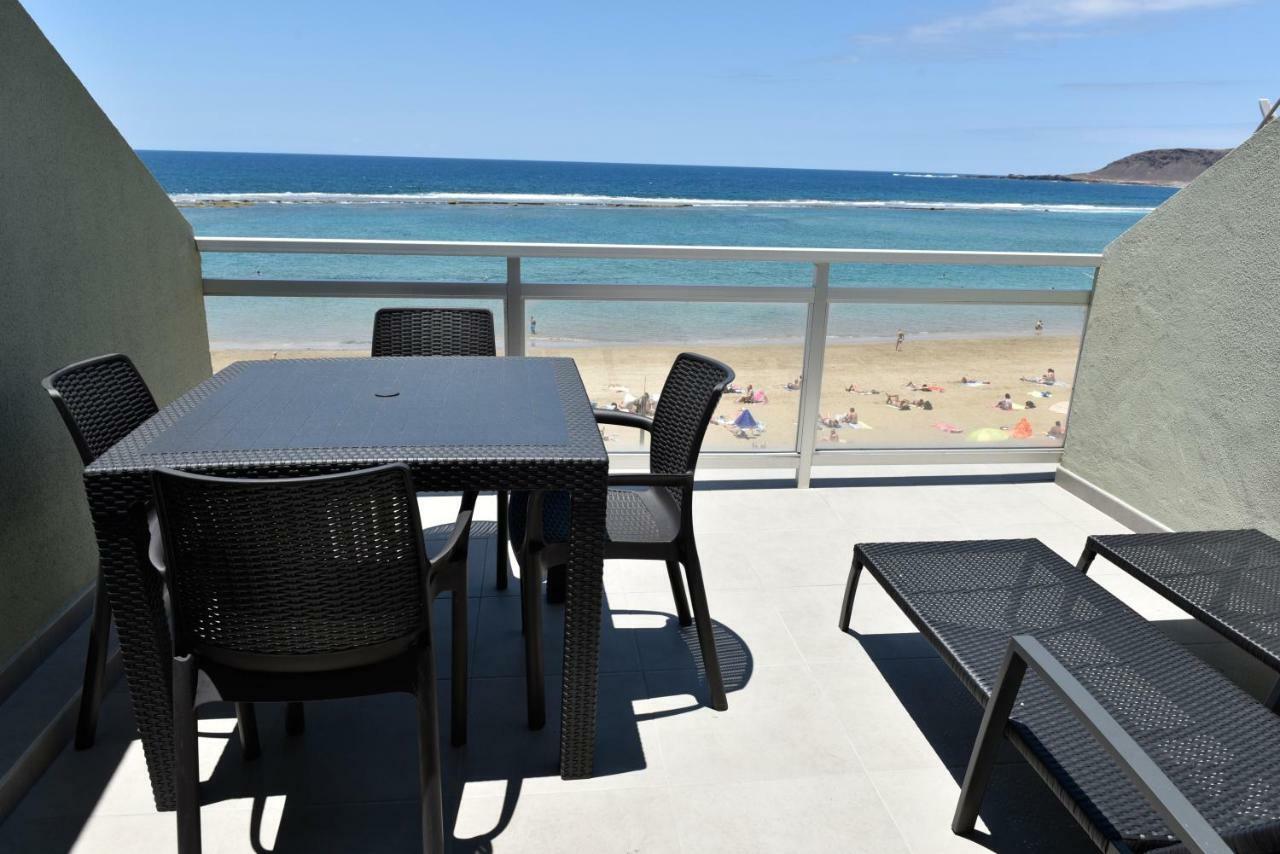 Apartamento Primera Linea Playa De Las Canteras Las Palmas Buitenkant foto