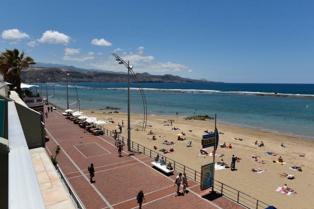 Apartamento Primera Linea Playa De Las Canteras Las Palmas Buitenkant foto