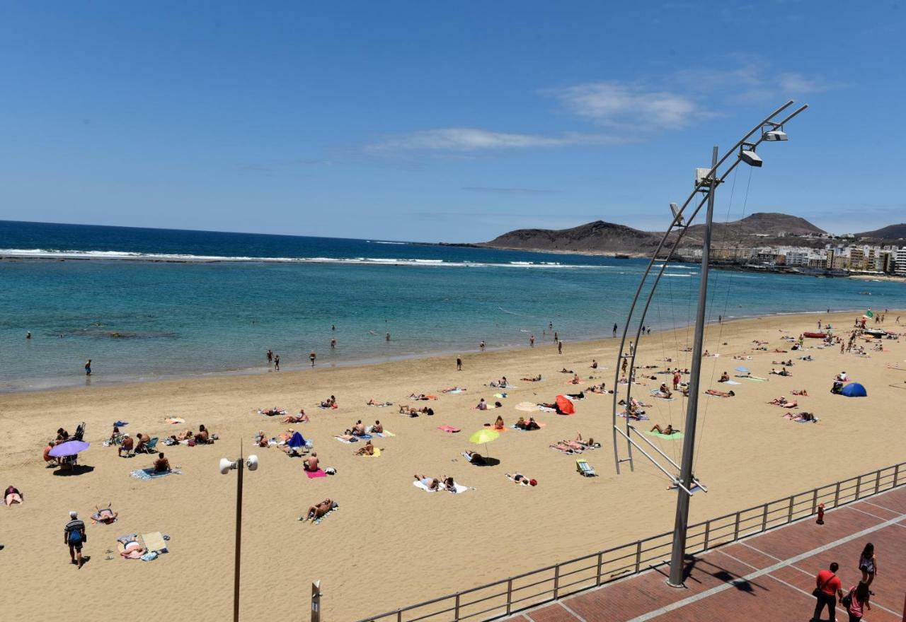 Apartamento Primera Linea Playa De Las Canteras Las Palmas Buitenkant foto